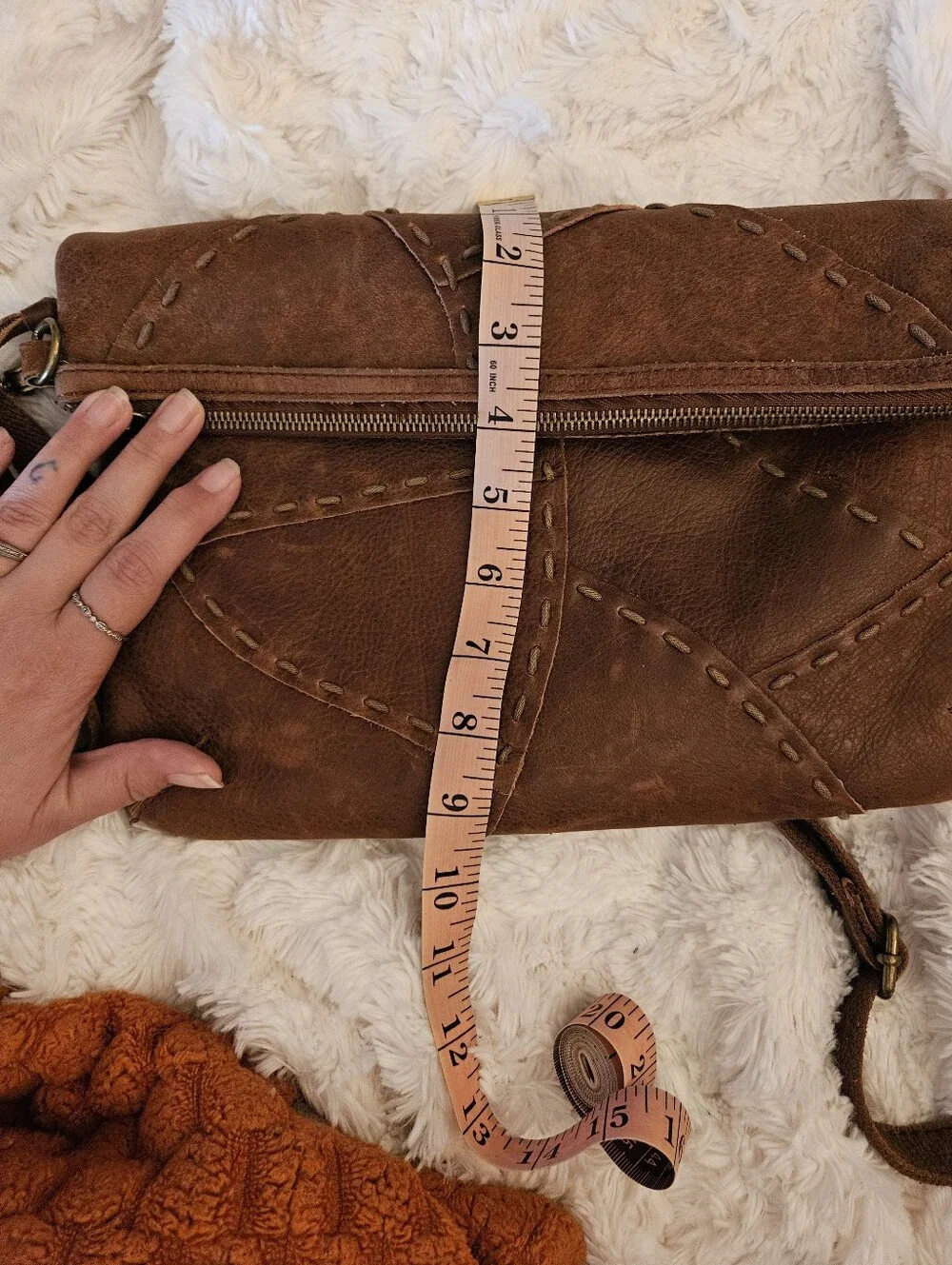 Lucky Brand✨️Fold-Over Bag